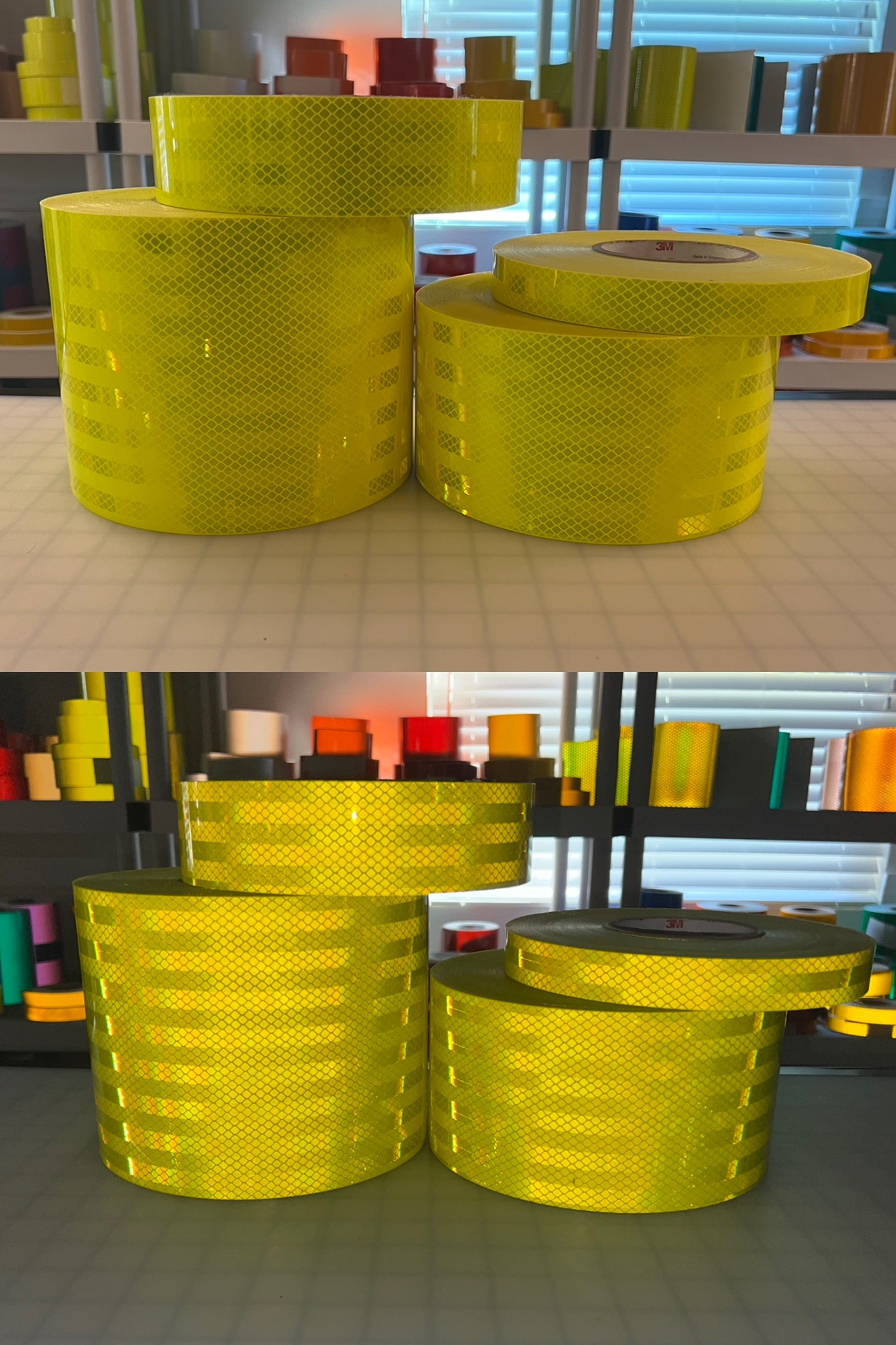 3M 3930 Fluorescent Lime HIP - Reflective Pro