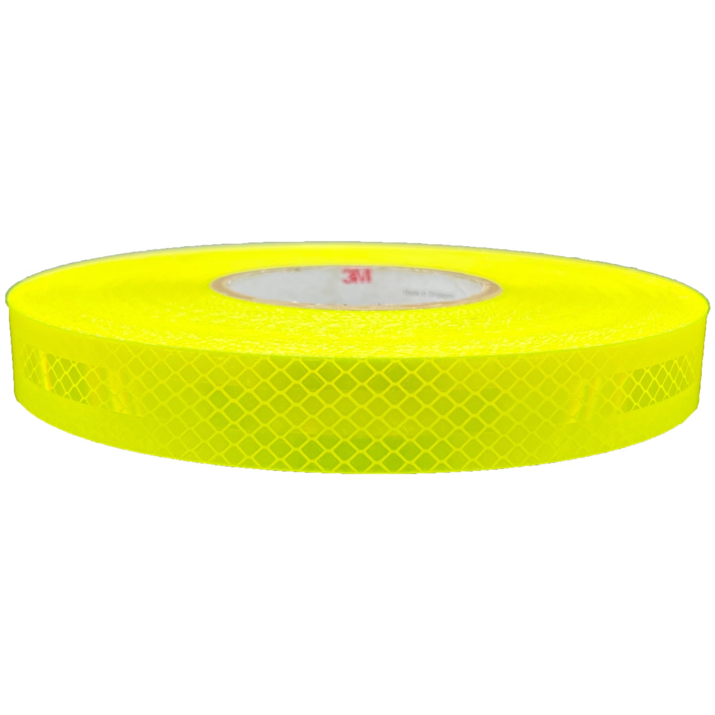 1" Inch Fluorescent Lime Reflective Tape 3M 3930 HIP - Reflective Pro