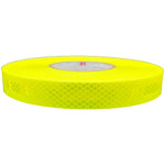 1" Inch Fluorescent Lime Reflective Tape 3M 3930 HIP