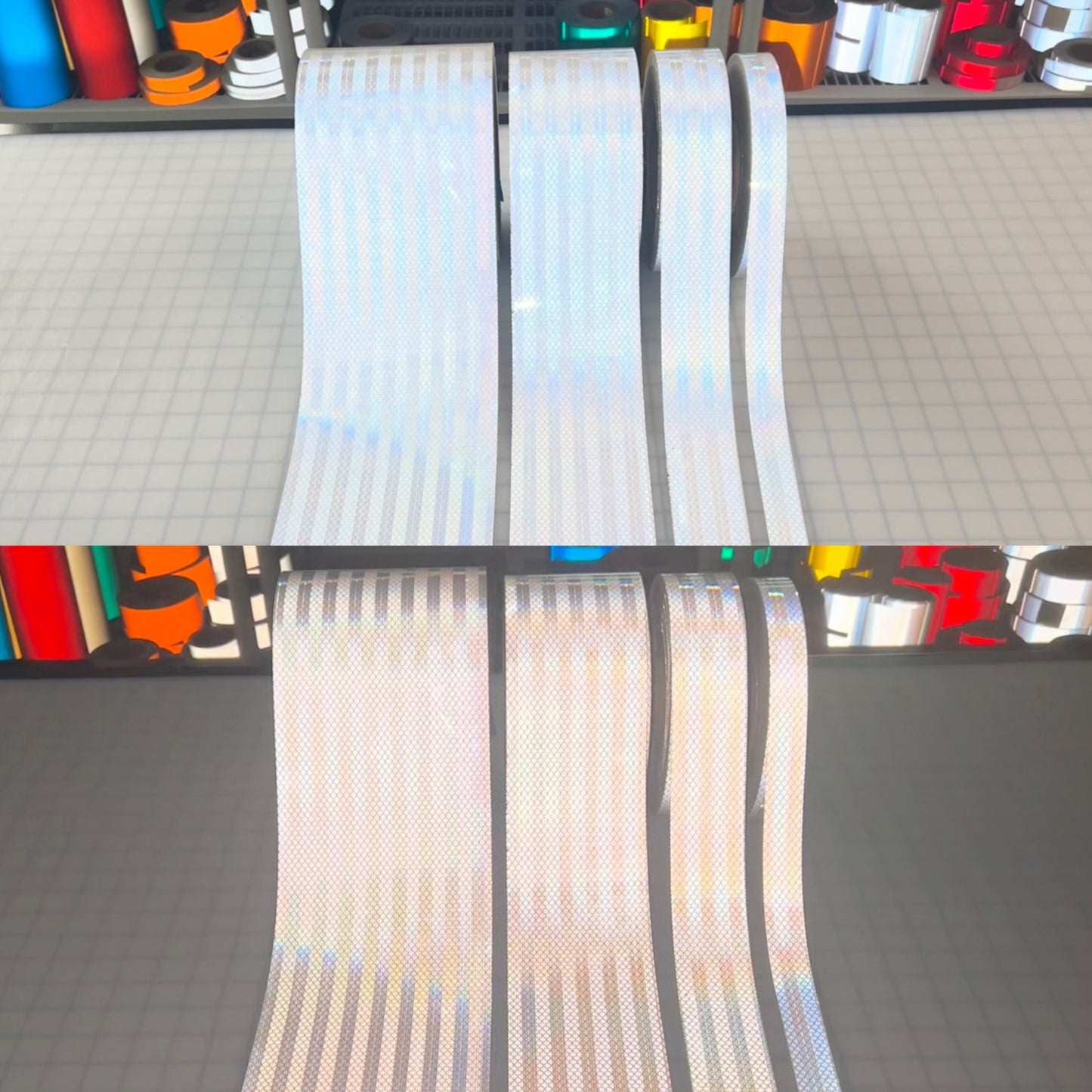 3M 3930 White HIP - Reflective Pro