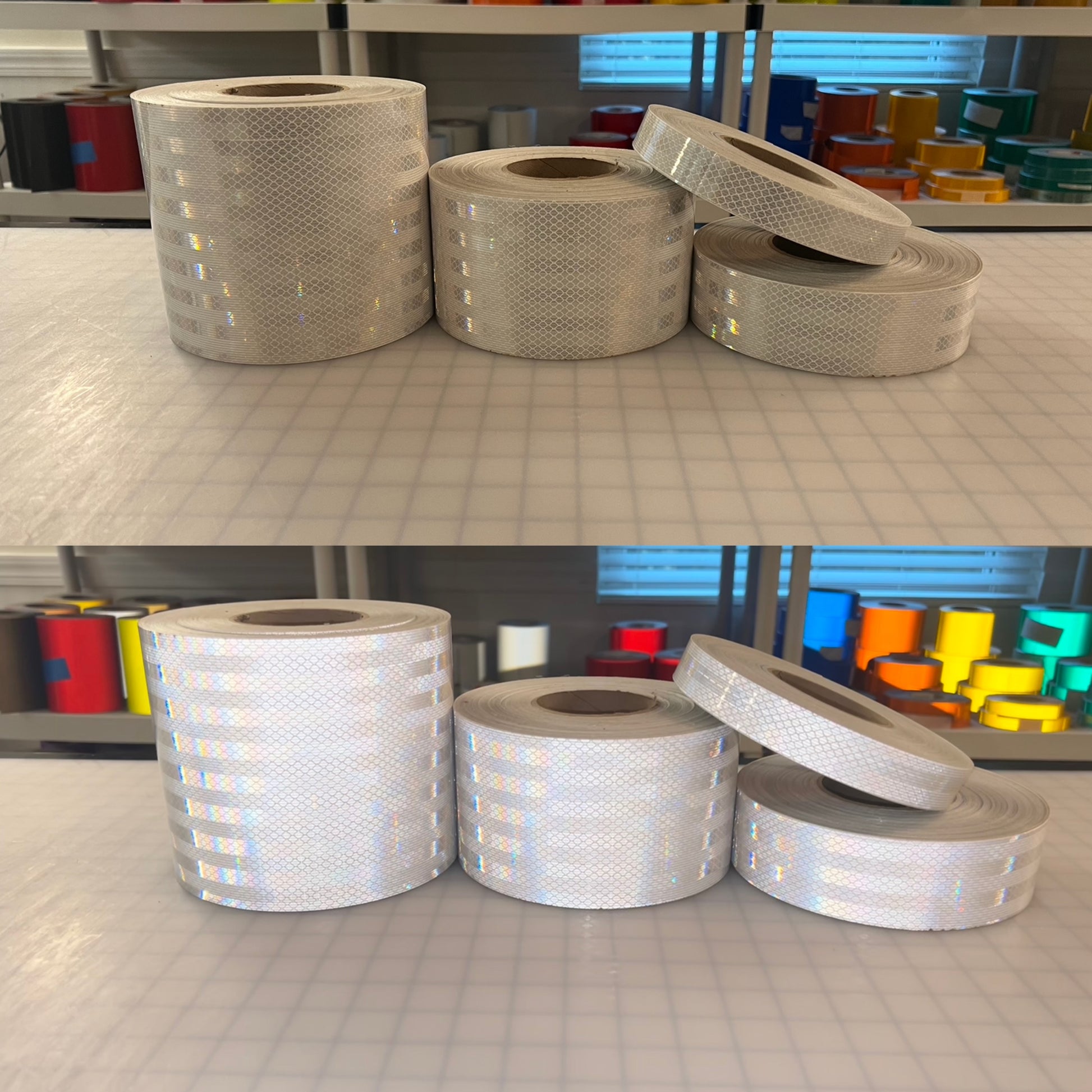 3M 3930 White HIP - Reflective Pro