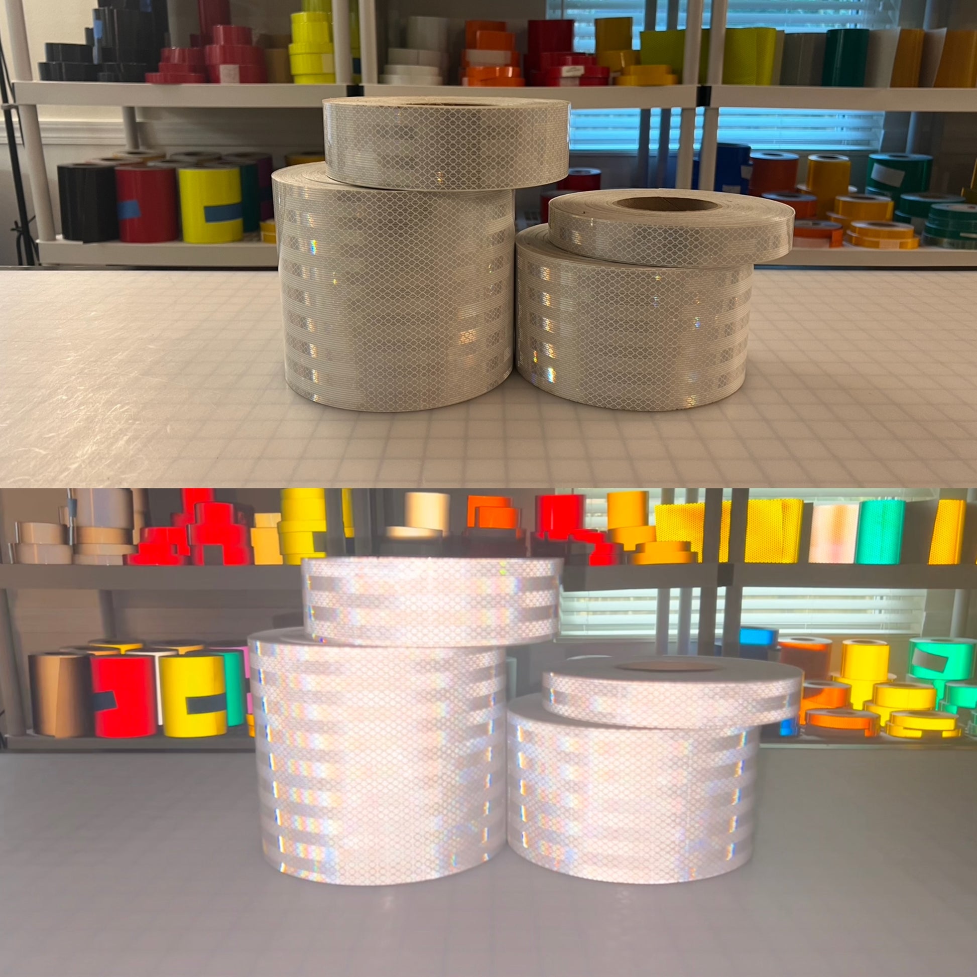 3M 3930 White HIP - Reflective Pro