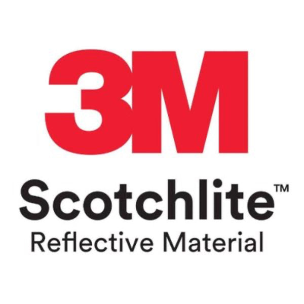 3M Scotchlite reflective material logo on a white background