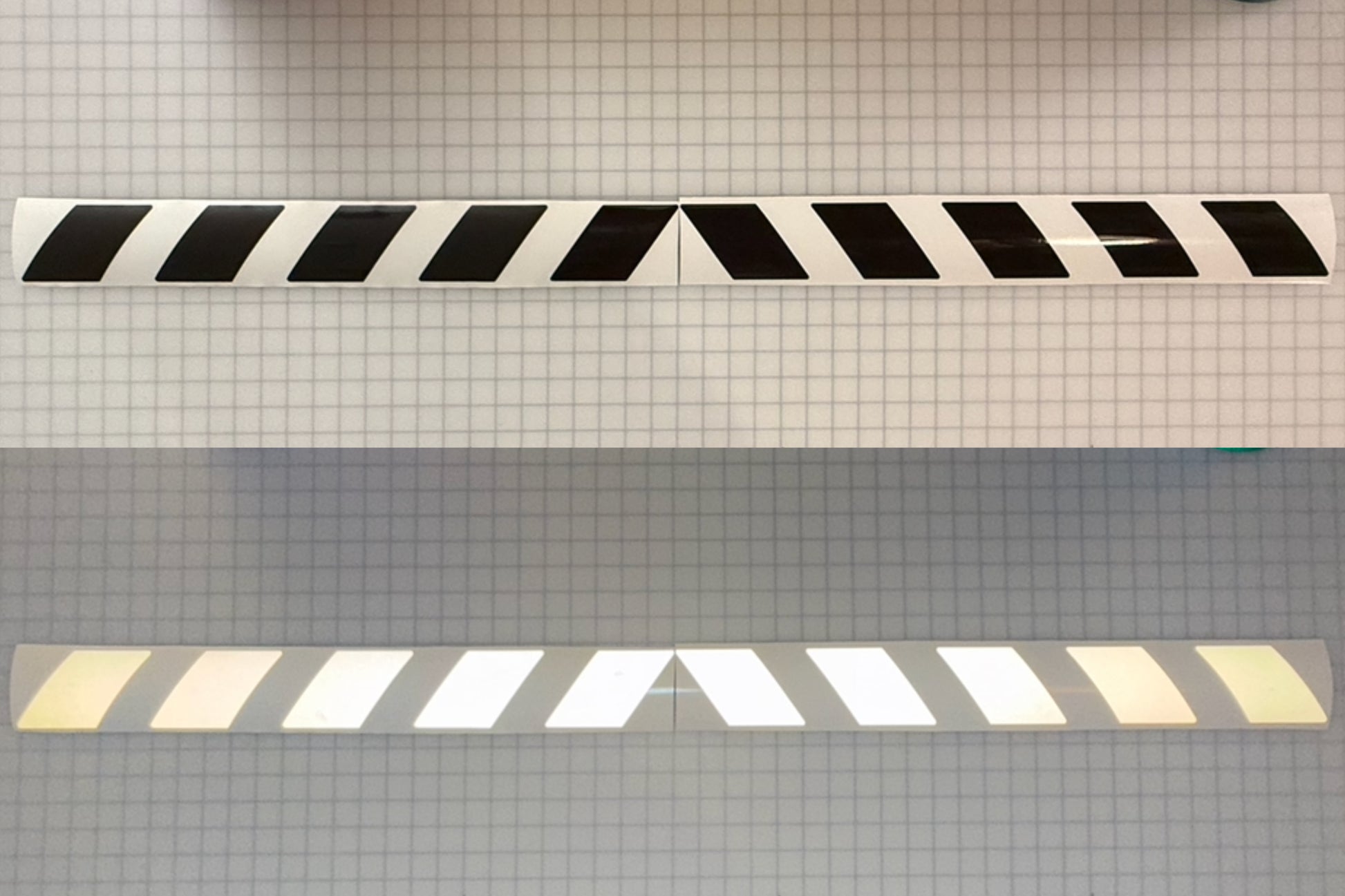Reflective Shadow Chevron 3" x 50" Panel - Reflective Pro