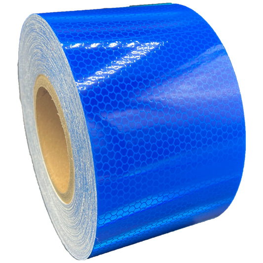 4" Inch Blue Reflective Tape Nikkalite 94000 (Type 4 HIP) - Reflective Pro