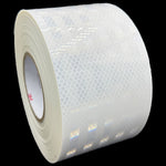 4" Inch White Reflective Tape 3M 3430 EGP Prismatic (Type 1)