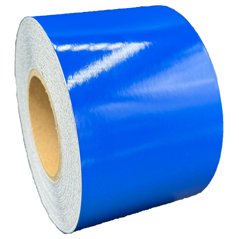 4" Inch Blue Reflective Tape Nikkalite 48000 (Type 1 ELG) - Reflective Pro