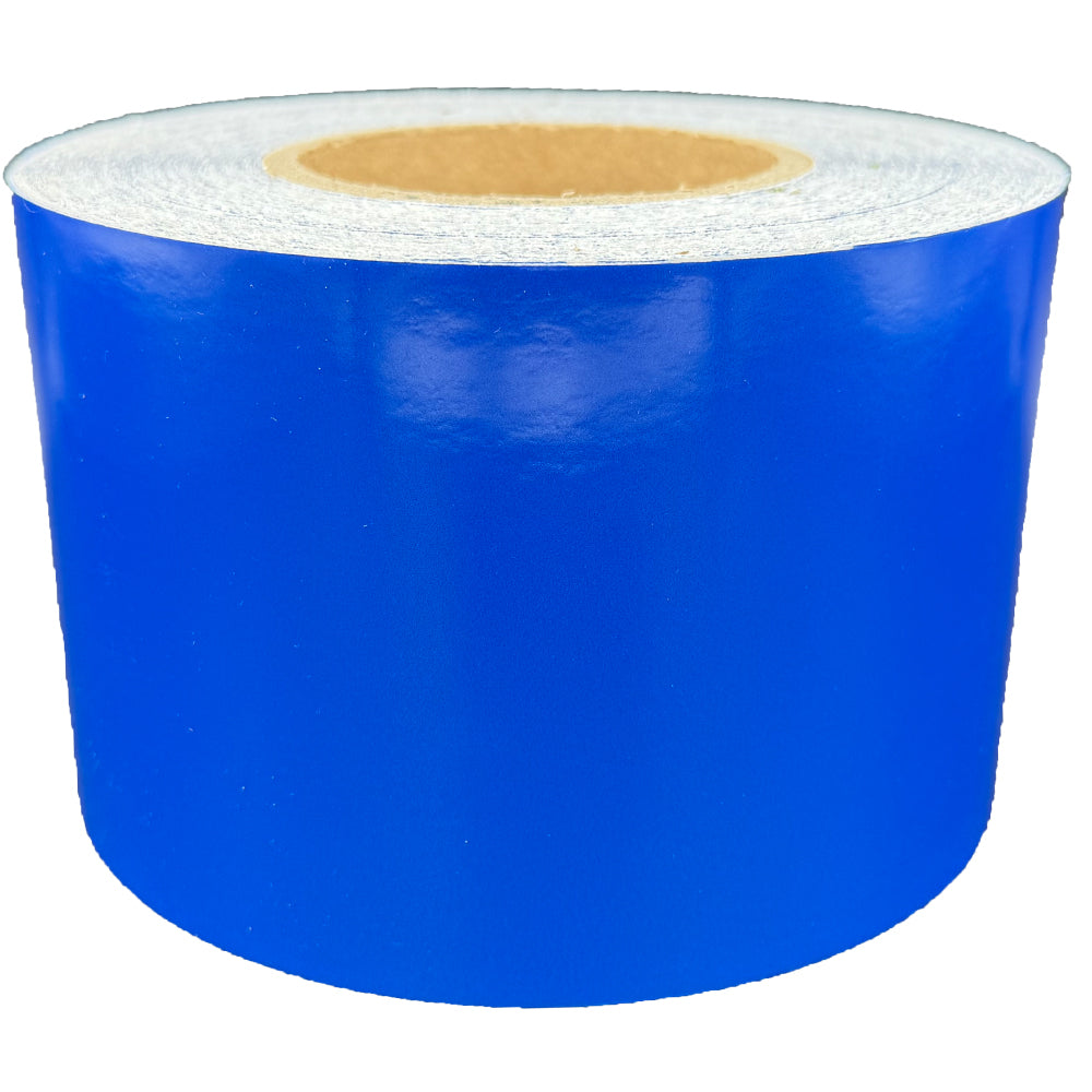 4" Inch Blue Reflective Tape Nikkalite 48000 (Type 1 ELG) - Reflective Pro