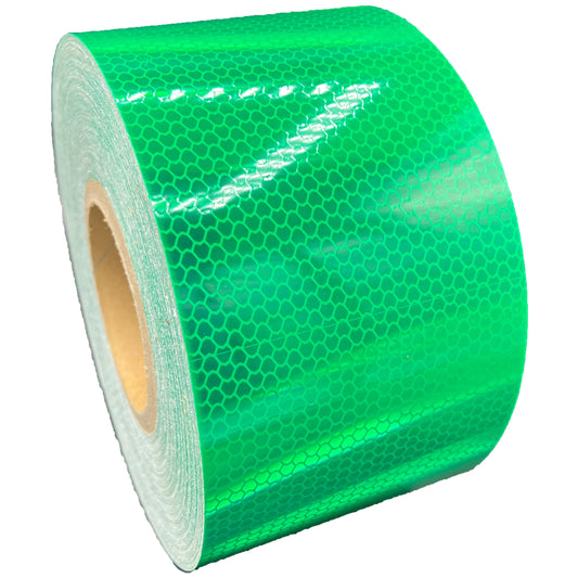 4" Inch Green Reflective Tape Nikkalite 94000 (Type 4 HIP) - Reflective Pro