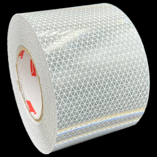 4" Inch Oralite V98 White Prismatic Reflective Tape