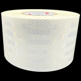 4" Inch White Reflective Tape 3M 3430 EGP Prismatic (Type 1)