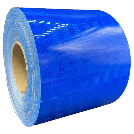 6" Inch Blue Reflective Tape 3M 3930 HIP - Reflective Pro