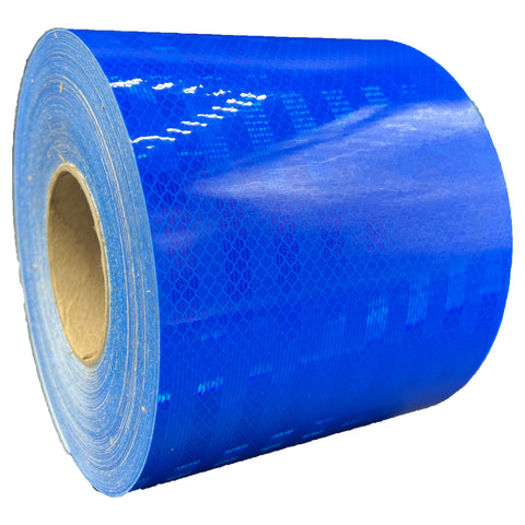 6" Inch Blue Reflective Tape 3M 3930 HIP