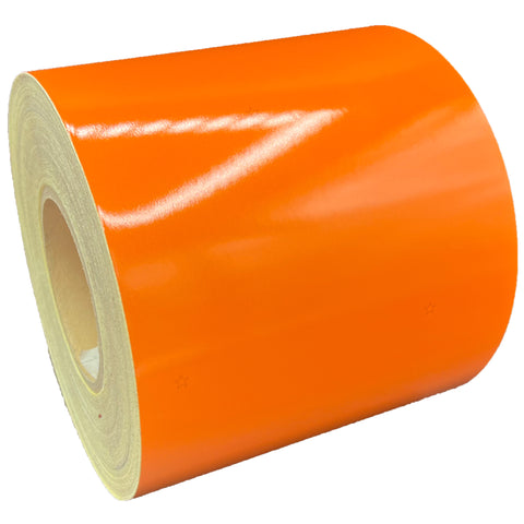 6" Inch Orange Reflective Tape Super Engineer Grade Nikkalite SEG 15000 (Type 2)