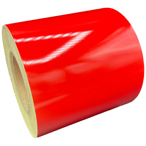 6" Inch Red Reflective Tape Super Engineer Grade Nikkalite SEG 15000 (Type 2)