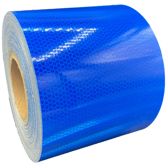6" Inch Blue Reflective Tape Nikkalite 94000 (Type 4 HIP) - Reflective Pro