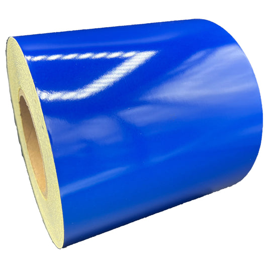 6" Inch Blue Reflective Tape Super Engineer Grade Nikkalite SEG 15000 (Type 2) - Reflective Pro