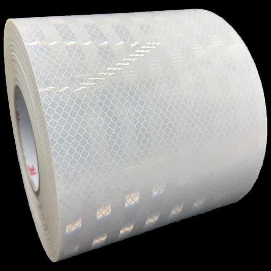 6" Inch White Reflective Tape 3M 3430 EGP Prismatic (Type 1) - Reflective Pro