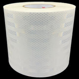 6" Inch White Reflective Tape 3M 3430 EGP Prismatic (Type 1)