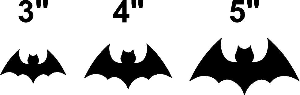 Reflective Prismatic "Bat" Sticker Oralite V98 - Reflective Pro
