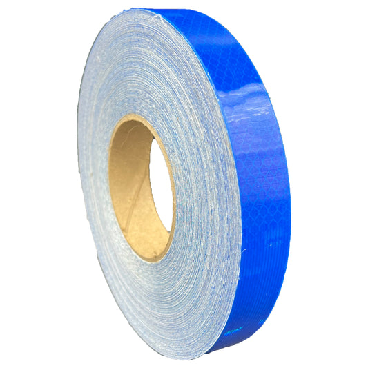 1" Inch Blue Reflective Tape 3M 3930 HIP - Reflective Pro