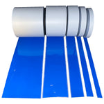 Iron On Blue Reflective Fabric 0.75" 1" 2" 4" 6" - Reflective Pro