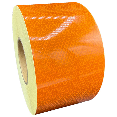 4" Inch Orange Reflective Tape Nikkalite CS-ULG (Type 3)