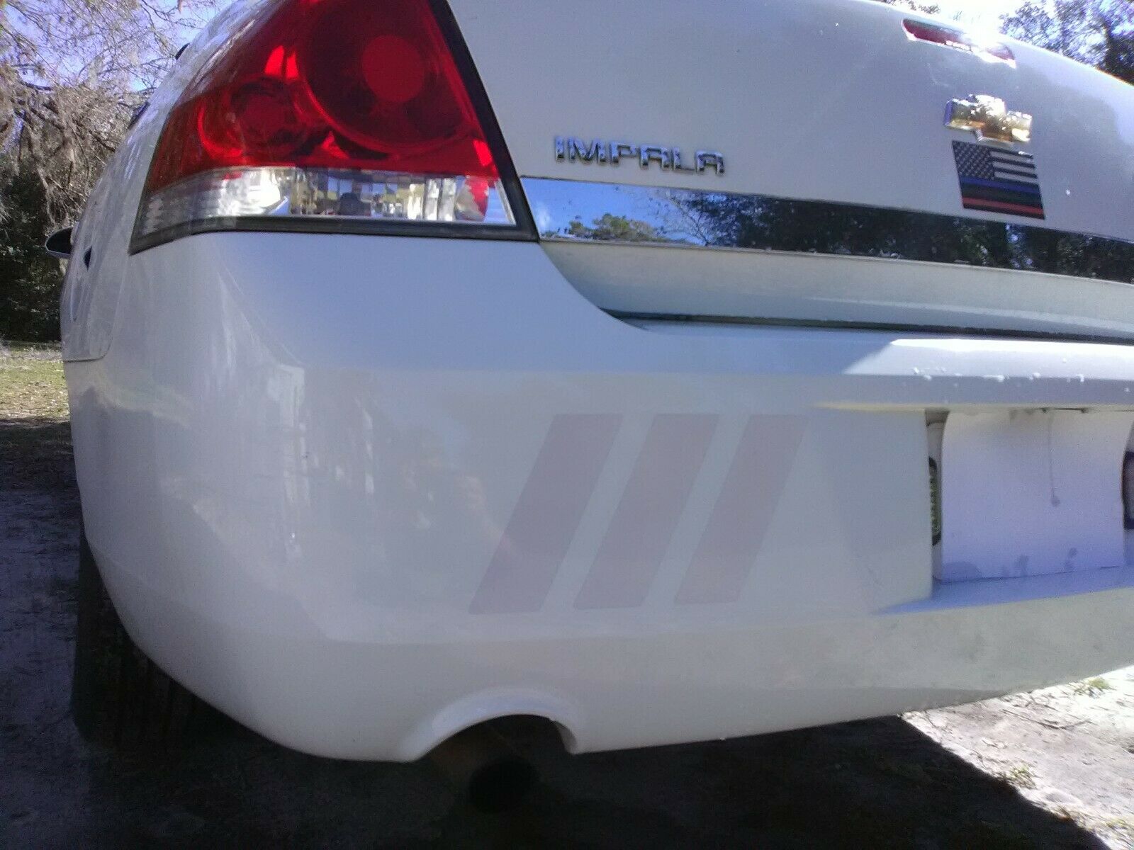 Reflective Shadow Chevrons Police Style (2x 3 Piece 6" x 12") - Reflective Pro