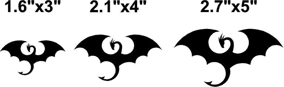 Reflective Prismatic "Dragon" Sticker Oralite V98