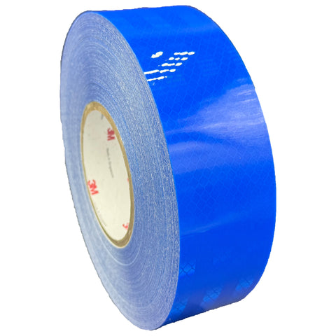 2" Inch Blue Reflective Tape 3M 3430 EGP Prismatic (Type 1)