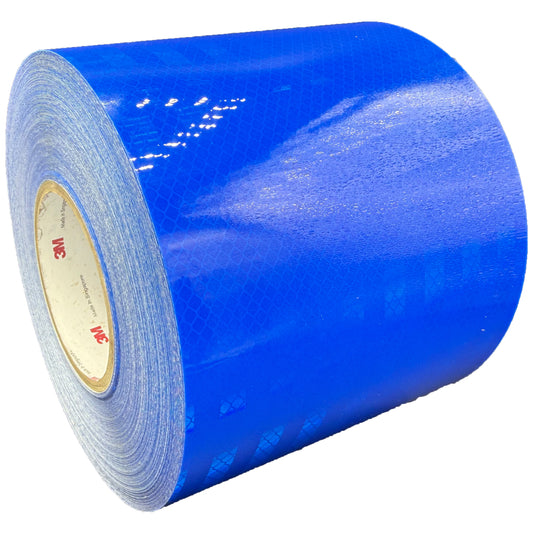 6" Inch Blue Reflective Tape 3M 3430 EGP Prismatic (Type 1) - Reflective Pro