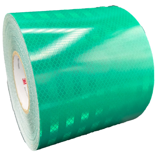 6" Inch Green Reflective Tape 3M 3430 EGP Prismatic (Type 1) - Reflective Pro