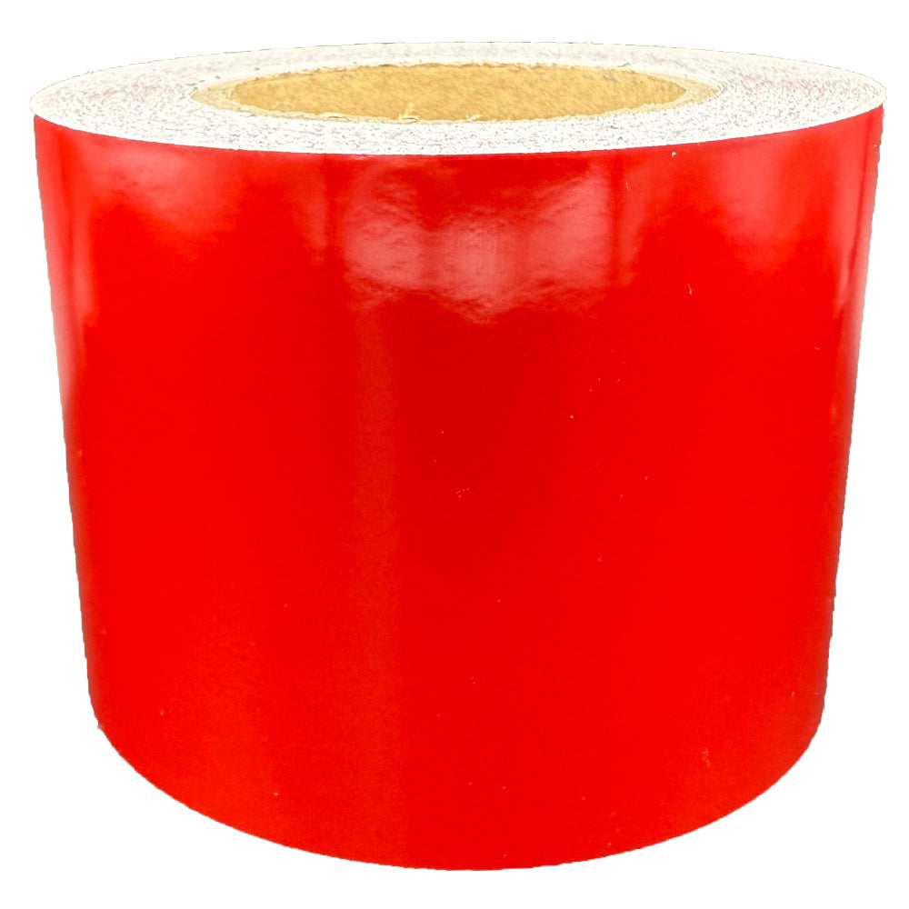 4" Inch Red Reflective Tape Nikkalite 48000 (Type 1 ELG) - Reflective Pro