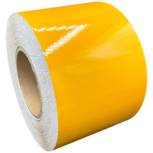 4" Inch Yellow Reflective Tape Nikkalite 48000 (Type 1 ELG) - Reflective Pro