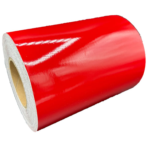 8" Inch Red Reflective Tape Nikkalite 48000 (Type 1 ELG)