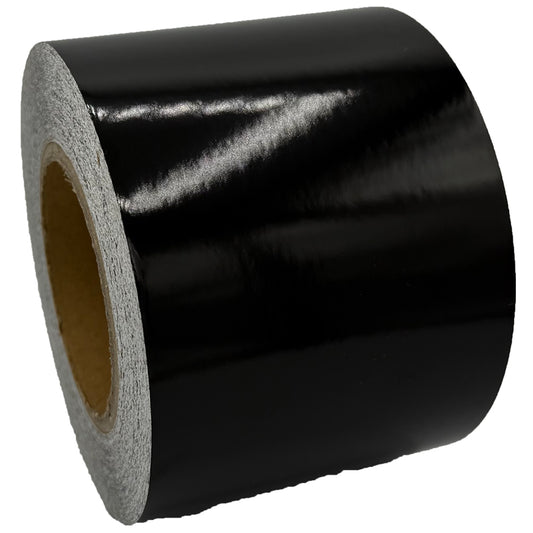 4" Inch Black Reflective Tape Nikkalite 48000 (Type 1 ELG) - Reflective Pro