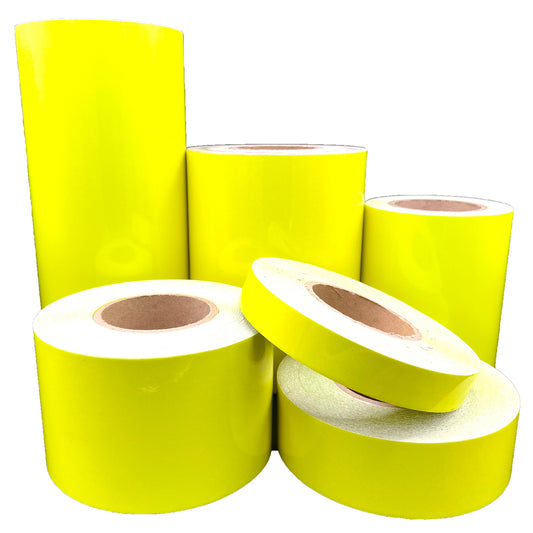 Fluorescent Lime Reflective Tape ELG - Reflective Pro