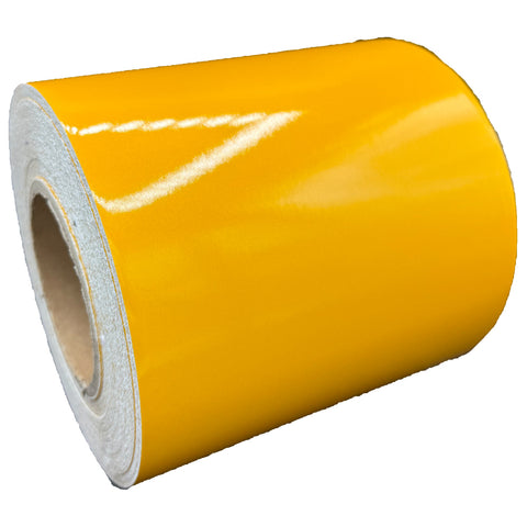 8" Inch Yellow Reflective Tape Nikkalite 48000 (Type 1 ELG)