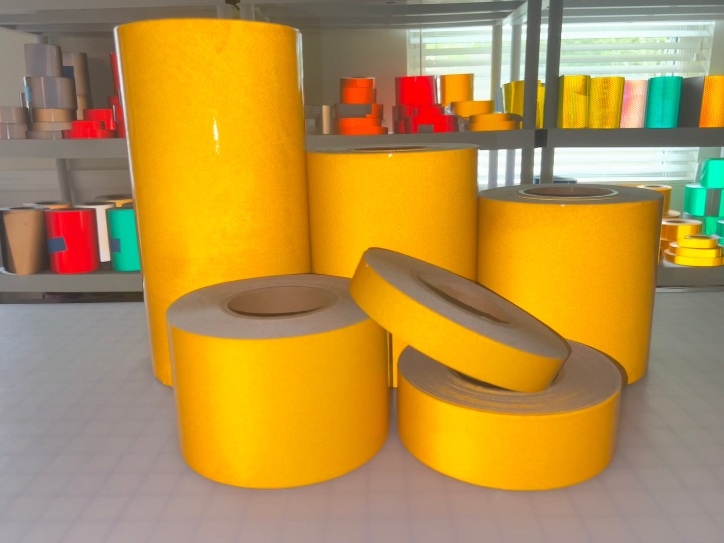 Yellow Reflective Tape ELG - Reflective Pro