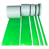 Iron On Green Reflective Fabric 0.75" 1" 2" 4" 6" - Reflective Pro