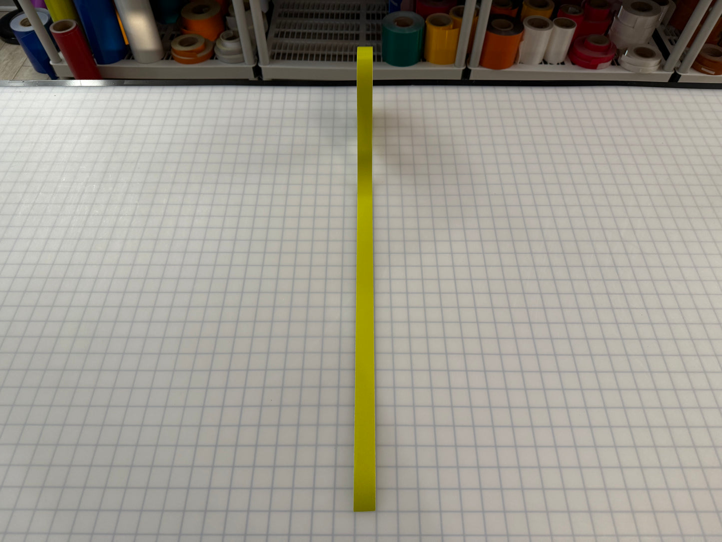 1" Inch Fluorescent Lime Reflective Tape Nikkalite 48000 (Type 1 ELG) - Reflective Pro