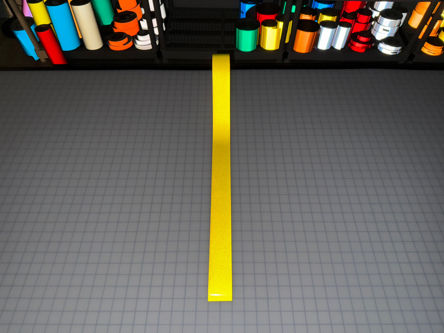 2" Inch Fluorescent Lime Reflective Tape Nikkalite 48000 (Type 1 ELG) - Reflective Pro