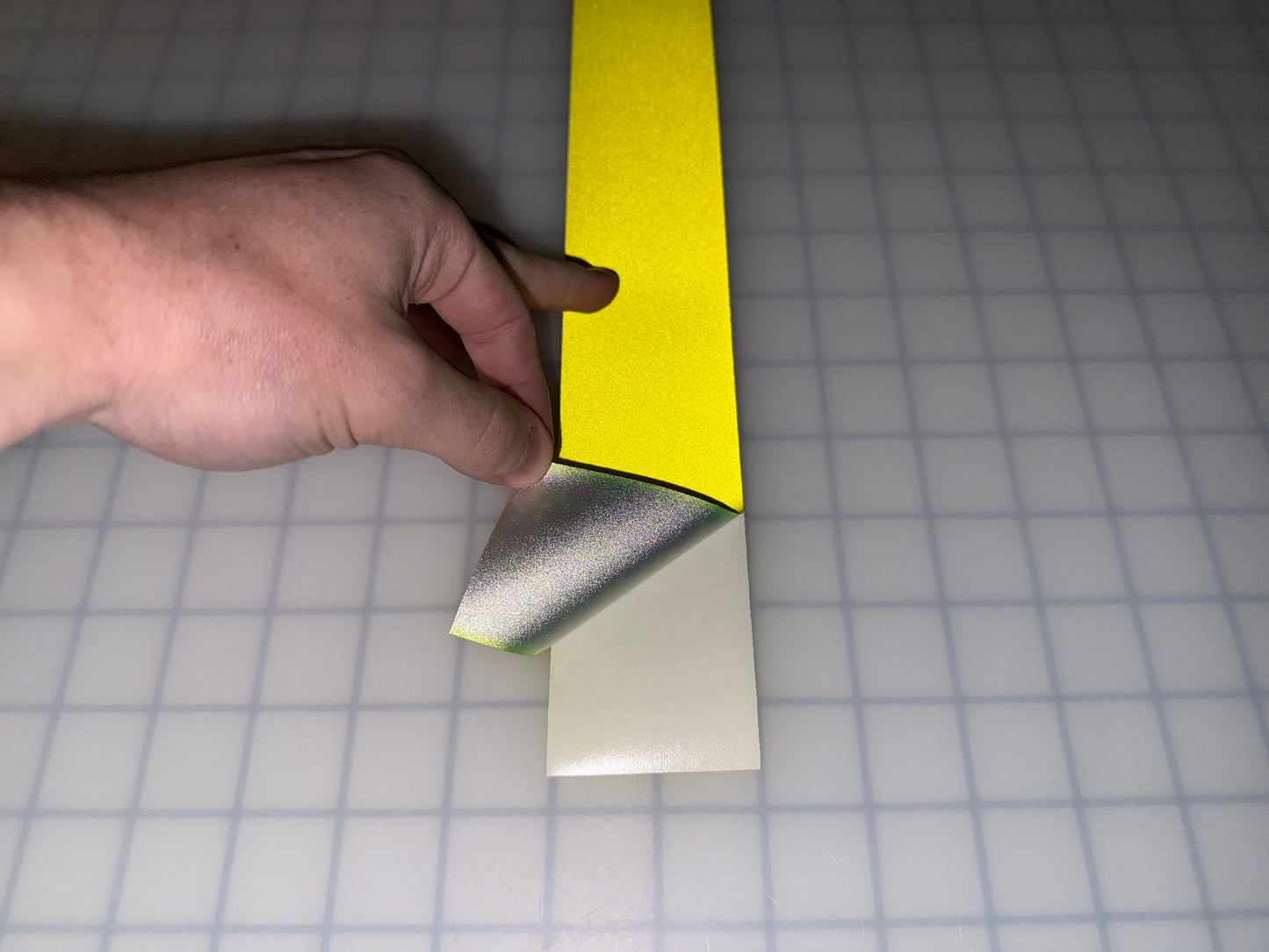 2" Inch Fluorescent Lime Reflective Tape Nikkalite 48000 (Type 1 ELG) - Reflective Pro