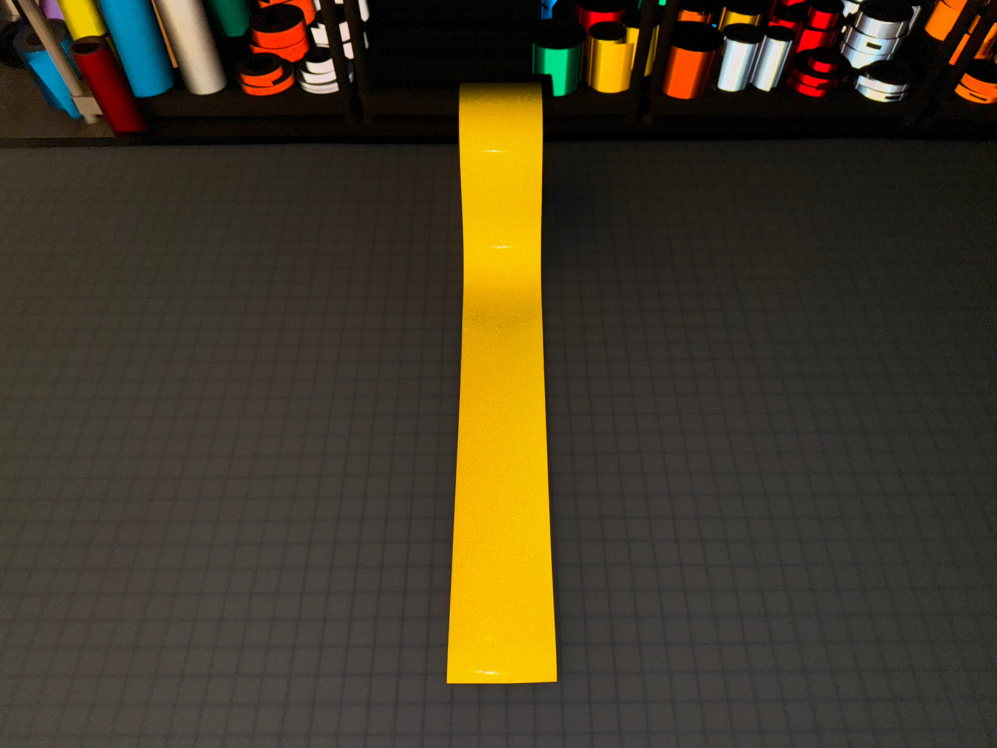 4" Inch Fluorescent Lime Reflective Tape Nikkalite 48000 (Type 1 ELG)