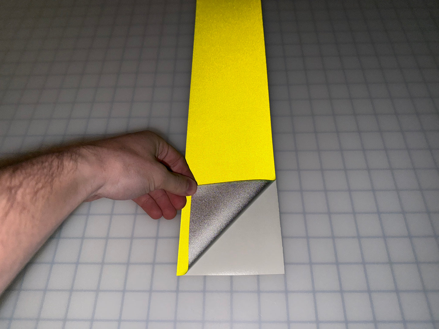 4" Inch Fluorescent Lime Reflective Tape Nikkalite 48000 (Type 1 ELG)