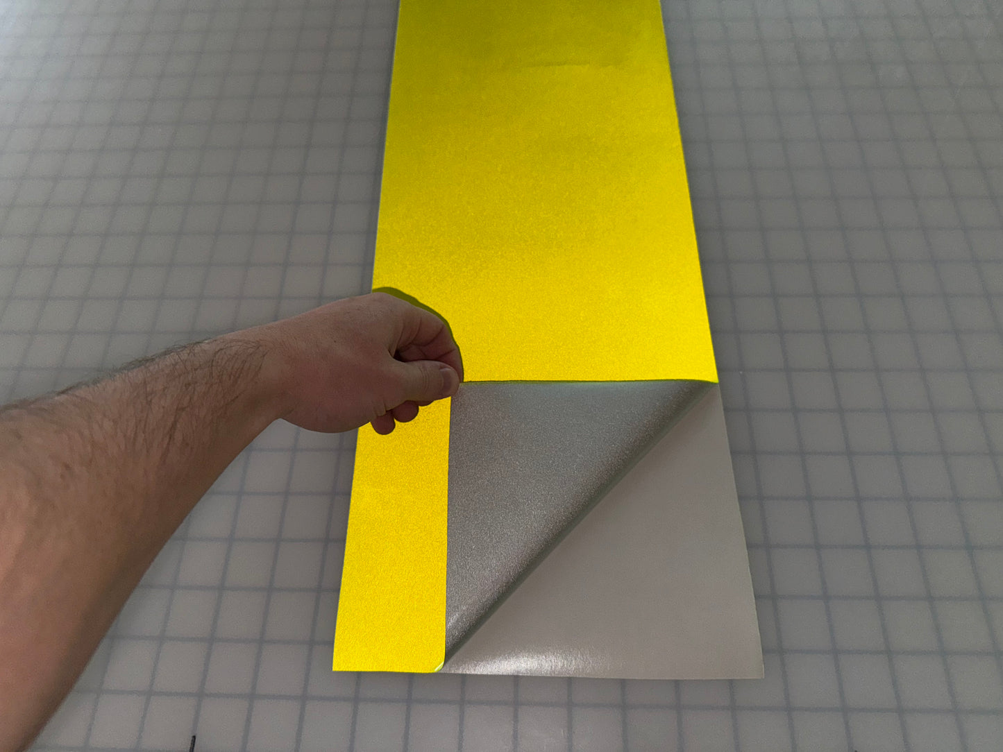 8" Inch Fluorescent Lime Reflective Tape Nikkalite 48000 (Type 1 ELG) - Reflective Pro