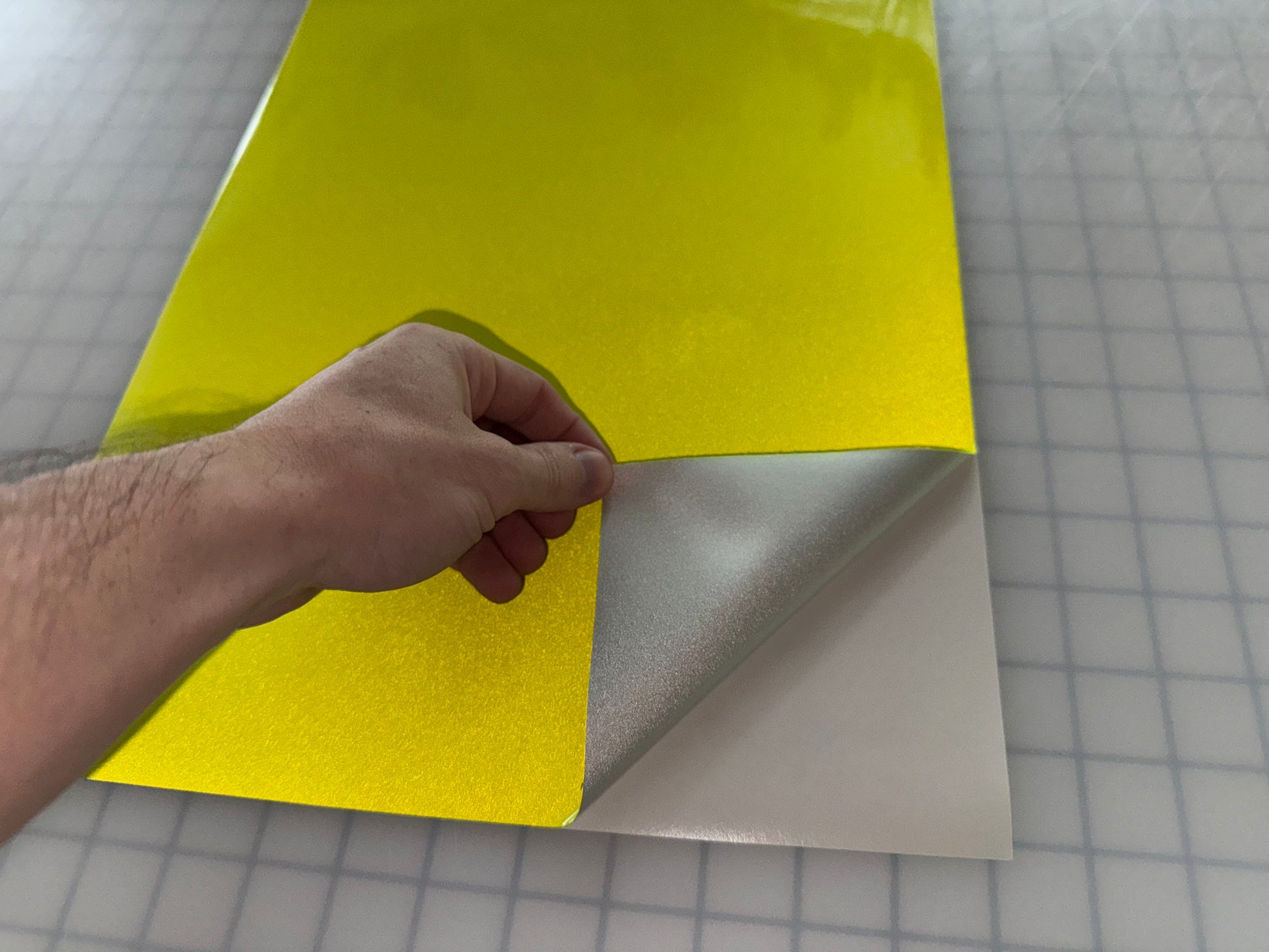 12" Inch Fluorescent Lime Reflective Tape Nikkalite 48000 (Type 1 ELG) - Reflective Pro