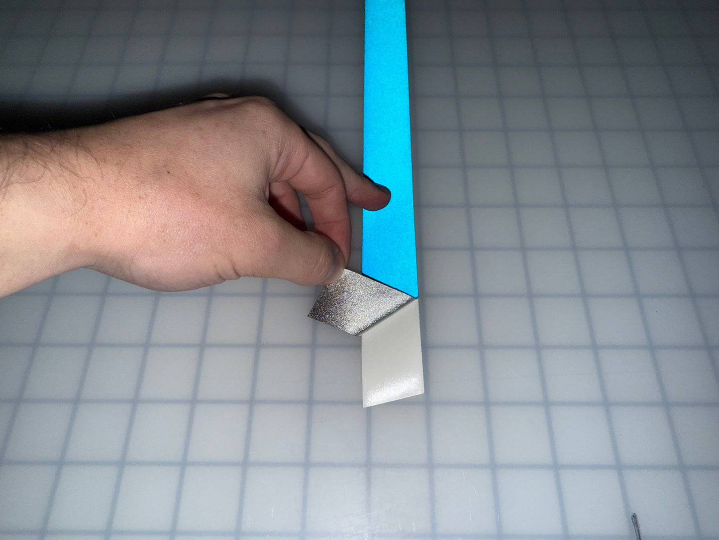 1" Inch Blue Reflective Tape Nikkalite 48000 (Type 1 ELG) - Reflective Pro