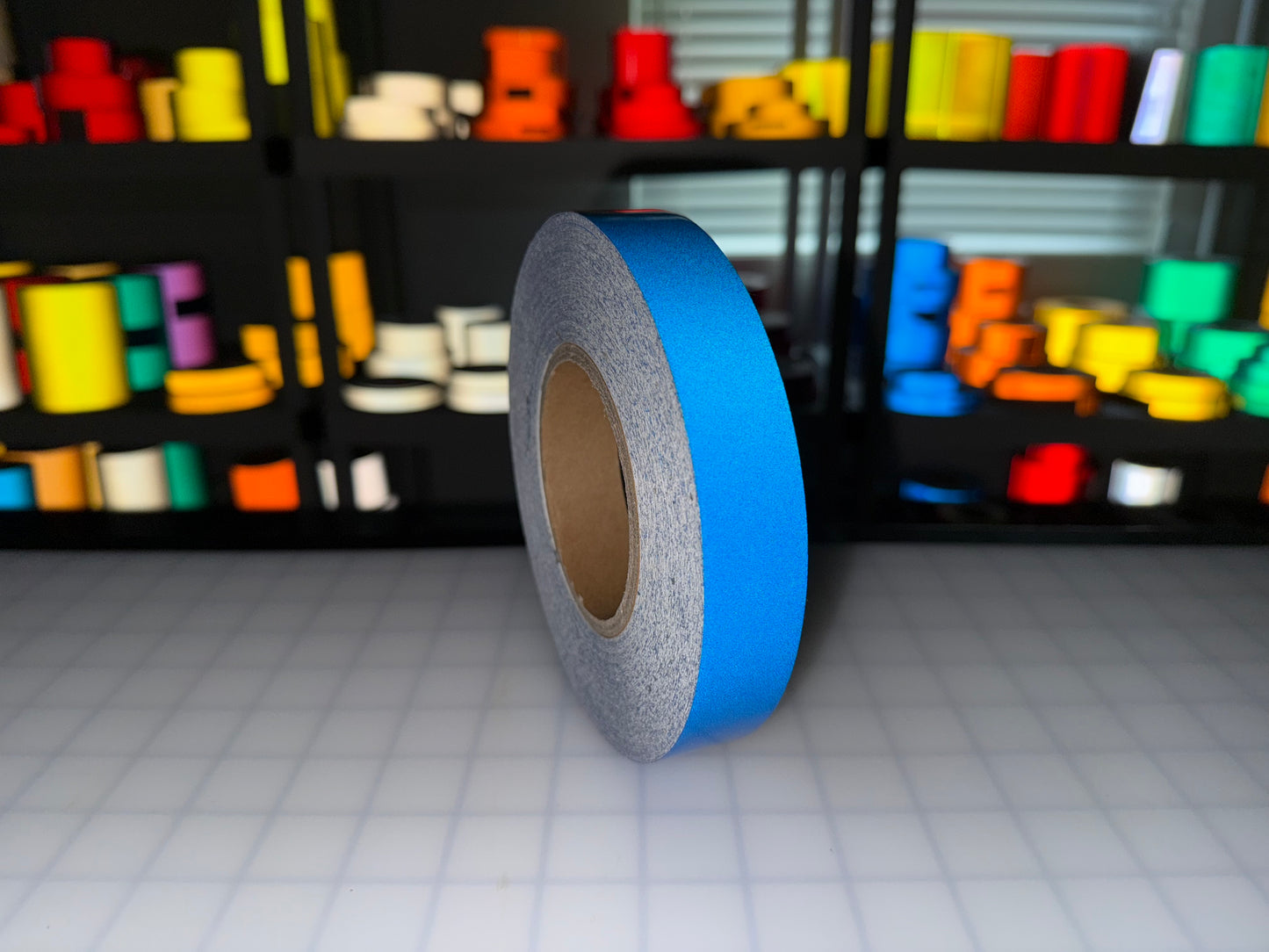 1" Inch Blue Reflective Tape Nikkalite 48000 (Type 1 ELG) - Reflective Pro