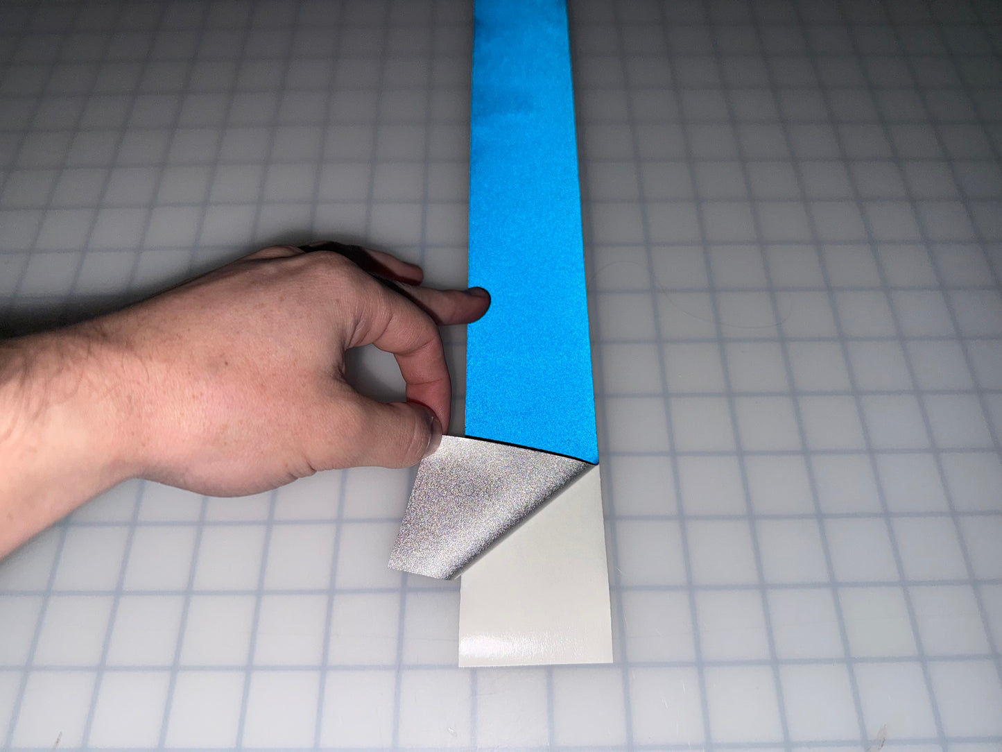 2" Inch Blue Reflective Tape Nikkalite 48000 (Type 1 ELG) - Reflective Pro